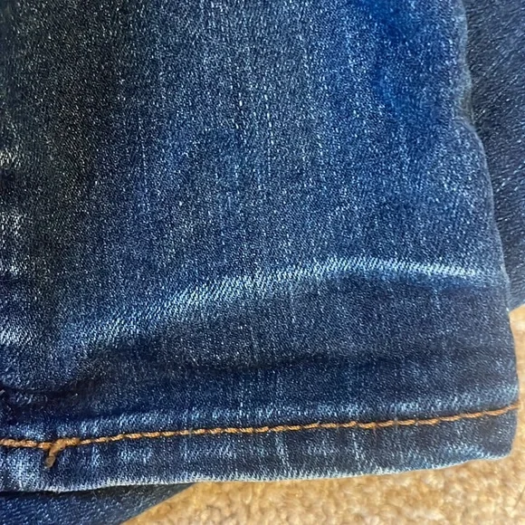 LOFT Dark Wash Curvy Skinny Jeans Size 27/4 - Picture 8 of 8